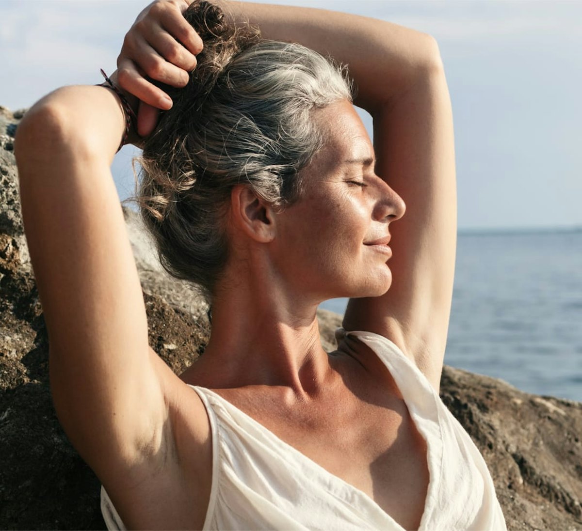 A patient in natural light